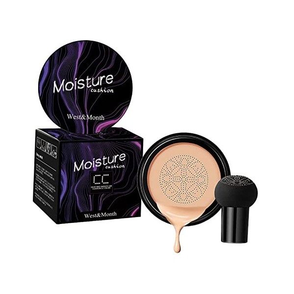 Harilla Air Cushion cc, Liquid Foundation Blemish Concealer types de peau Pigment Base Primer,