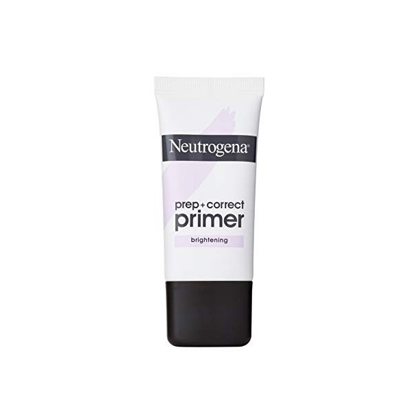 Neutrogena Prep + Correct Primer for Brightening Skin, Illuminating Makeup Primer with Seaweed Extract to Help Brighten Skin 