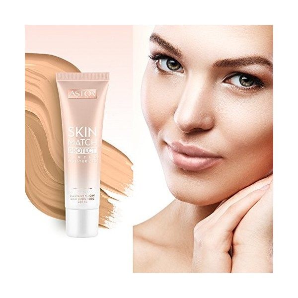 ASTOR Skin Match Protect Tinted Moisturizer SPF 15 n°001 Light / Medium, 30 ml.