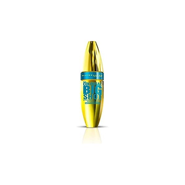 Maybelline New York – Mascara Volum Express Waterproof – Colossal Big Shot – Noir – 9,5 ml