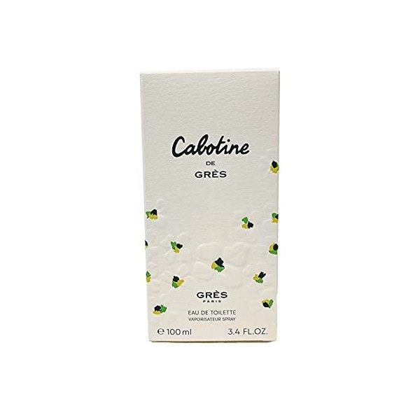 Gres Parfums Cabotine Eau de toilette pour femme en flacon vaporisateur 100 ml