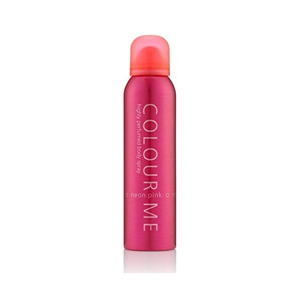 Colour Me Neon Pink - Fragrance for Women - 150ml Body Spray, by Milton-Lloyd