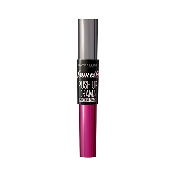 GEMEY MAYBELLINE Push Up Drama Mascara Effet Faux Cils Noir Indécent 04