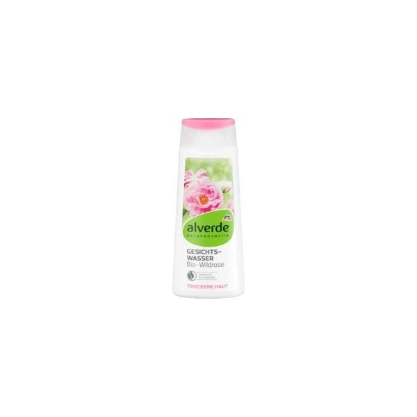 alverde Naturcosmétique naturel pour le visage Rose sauvage bio, 1 x 200 ml