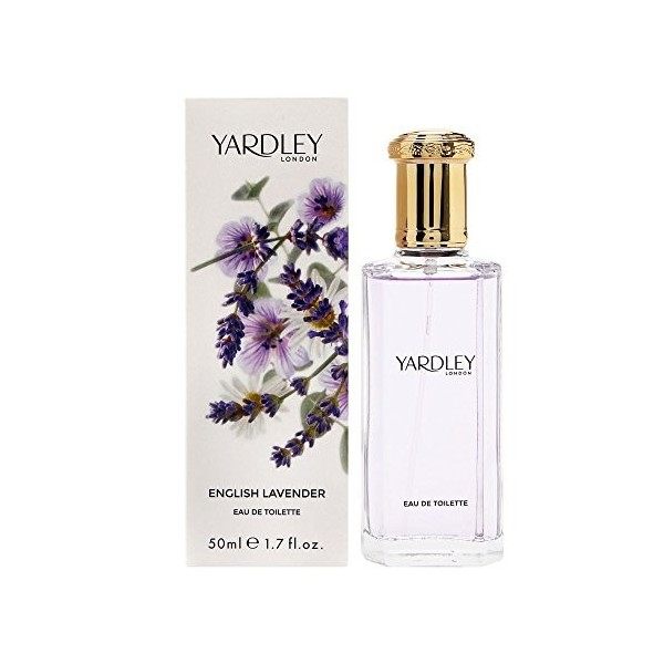 YARDLEY Heritage Lavande Eau de Toilette pour Femme 50 ml