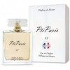 Ptiparis Eau de Parfum Femme 1 - Floral Gourmand Cassis, Hespéridé, Mandarine, Rose, Iris, Fleur doranger, Caramel Poudré, 