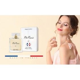 Ptiparis Eau de Parfum Femme 1 - Floral Gourmand Cassis, Hespéridé, Mandarine, Rose, Iris, Fleur doranger, Caramel Poudré, 