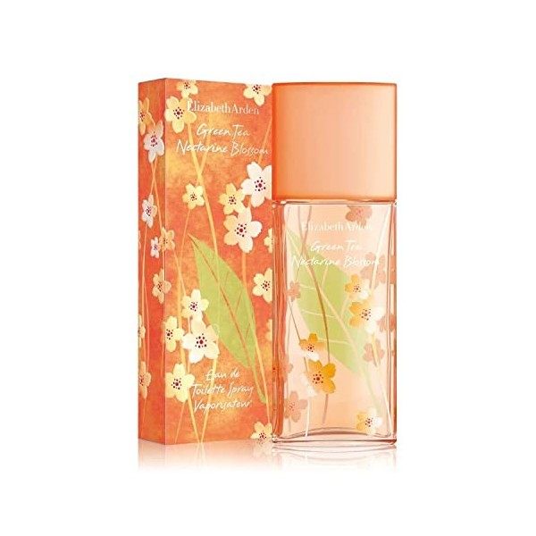 Elizabeth Arden - Green Tea Nectarine Blossom - Eau de Toilette Spray Vaporisateur - Senteur Fraîche & Fruitée - 100 ml