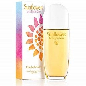 Elizabeth Arden Sunflowers Sunlight Kiss, Eau de Toilette Vaporisateur pour Femme 100ml , Senteur Florale, Parfum Chaud et E