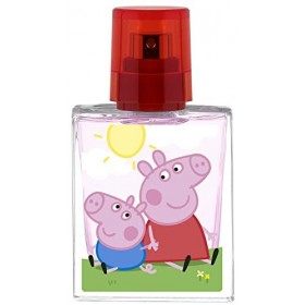 Peppa Pig Parfum pour enfant en verre avec motif Peppa Pig et son frère George, Eau de toilette 30 ml 