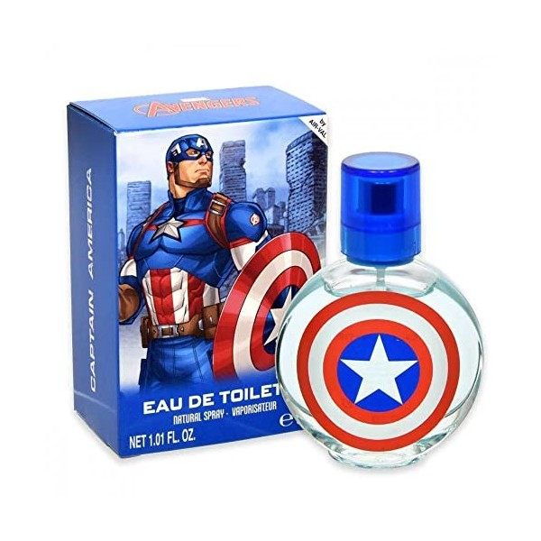 Air Val - Eau de toilette enfant Captain America - 30 ml