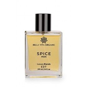 Glamorous Hub Bella Vita Bio Spice Men Parfum Longue Durée Parfum De Luxe Épicé, Arôme Agrumes, 100 Ml
