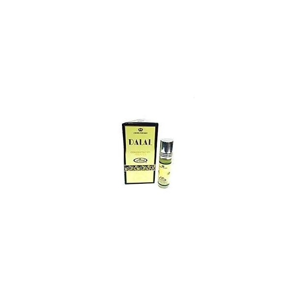 Business Square Pack de 6 Musc Parfum Al Rehab Dalal 6ml 100% Huile