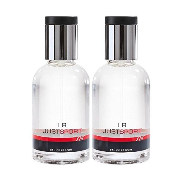 LR Just Sport Eau de parfum pour homme 2 x 50 ml 