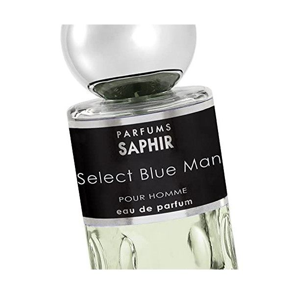 Parfums Saphir Select Blue Man - Eau de Parfum Vaporisateur Homme - 200 ml