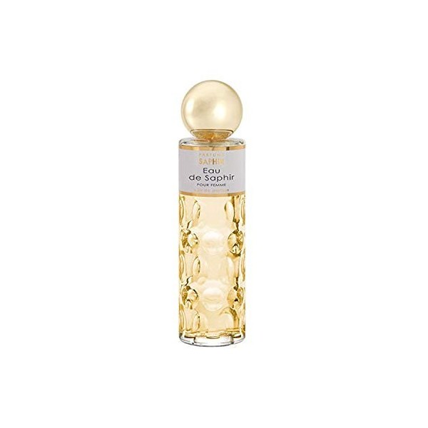 Parfums Saphir Eau de Saphir - Eau de Parfum Vaporisateur Femme - 200 ml