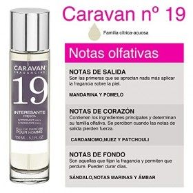 CARAVAN FRAGANCIAS nº 19 - Eau de Parfum Vaporisateur Homme - 150 ml