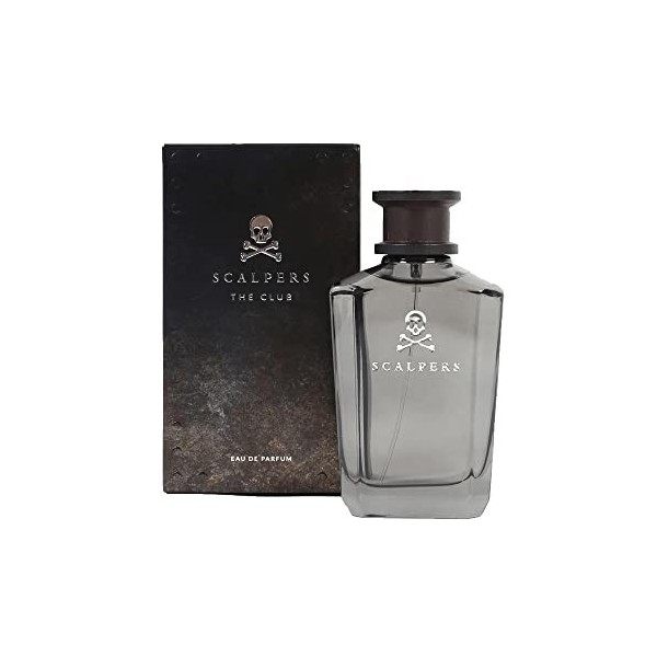 Scalpers The Club, Eau de Parfum pour Homme, Senteur Boisée Aromatique, 125 ml avec Vaporisateur