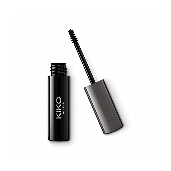 KIKO Milano Eyebrow Fibers Coloured Mascara 03 | Mascara Coloré Avec Fibres Pour Peigner Et Remplir Les Sourcils, Fini Brilla