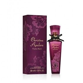 Christina Aguilera Violet Noir, Eau de Parfum Femme Vaporisateur 30 ml , Senteur Florale, Fruitée & Florale, Cadeau Femme