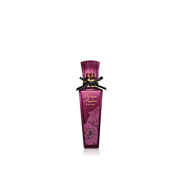 Christina Aguilera Violet Noir, Eau de Parfum Femme Vaporisateur 30 ml , Senteur Florale, Fruitée & Florale, Cadeau Femme
