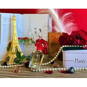 Eau de parfum pour femme par Aroma Essence, parfum aux notes florales de rose, jasmin, vanille, 35 ml