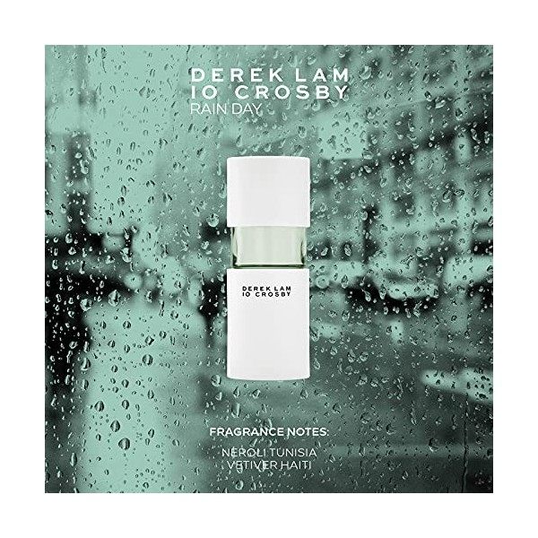 Derek Lam 10 Crosby - Rain Day - 1.7 Oz / 50 Ml Eau De Parfum - A Refreshing, Light Fragrance Mist For Women - Perfume Spray 