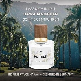 PURELEI® Eau de parfum 50 ml , Parfum vaporisateur Femme avec notes de Bergamote et Yuzu, Senteur Florale et Fraîche inspiré