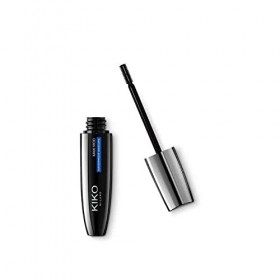 KIKO Milano Maxi Mod Waterproof Mascara | Mascara Waterproof À Mini-Brosse Effet Volumateur Haute Définition