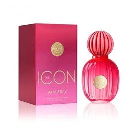 The Icon dAntonio Banderas Eau de Parfum pour Femme - Longue Durée - Parfum élégant, sophistiqué et sensuel - Notes vanillée