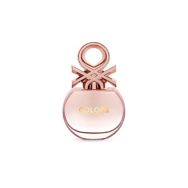 Benetton - Rose from United Colors, Eau de Toilette pour Femme - Longue Durée - Parfum sensuel, jeune et féminin - Notes flor