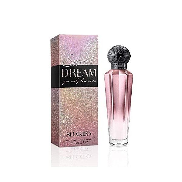 Shakira Perfume - Sweet Dream by Shakira for Women - Long Lasting - Charming, Romantic and Elegant Fragance - Sweet and Flora