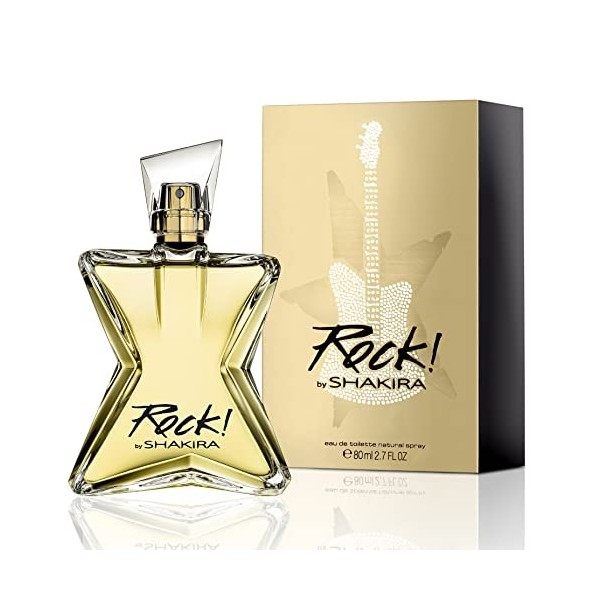 Shakira Perfumes - Rock by Shakira for Women - Long Lasting - Fresh, Femenine and Dynamic Fragance - Floral and Fruity Notes 