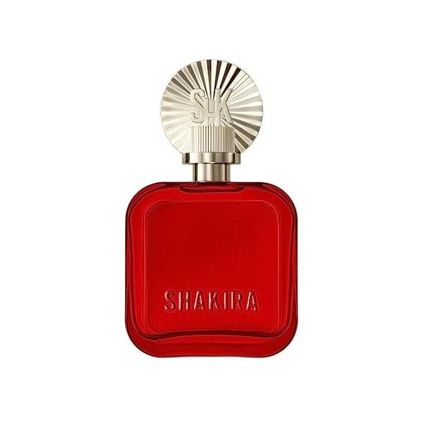 Shakira Perfumes - ROJO by Shakira Eau de Toilette Pour Femme - Longue Durée - Parfum Puissant, sensuel et charmant - Notes f