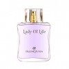 DALES & DUNES- LADY OF LIFE- Eau de Toilette Vaporisateur pour Femme, Parfum Floral - Parfum de Luxe au jasmin,woodsy notes e