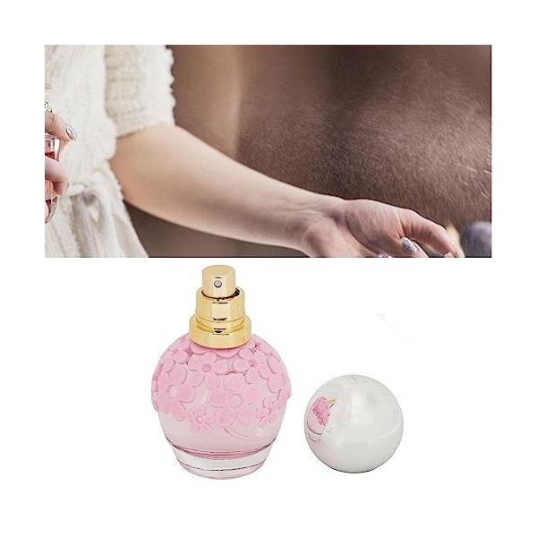 Vaporisateur de Parfum Longue Durée, Parfum Féminin et Rafraîchissant au Parfum de Pamplemousse, Notes Florales et Fruitées, 