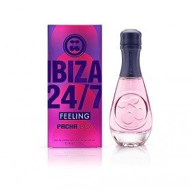 Pacha Ibiza Perfumes - Feeling Ibiza 24/7 pour elle, Eau de Toilette pour Femme - Longue Durée - Parfum élégant, frais et jeu