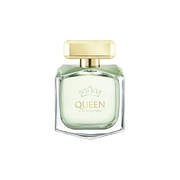 Antonio Banderas Perfumes - Queen Of Seduction - Eau de Toilette Spray for Women, Floral with Marine Notes Fragrance - 2.7 Fl