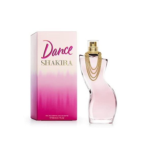 Shakira Perfumes - Dance by Shakira for Women - Long Lasting - Femenine, Charming and Modern Perfume - Fruity Floral Notes - 