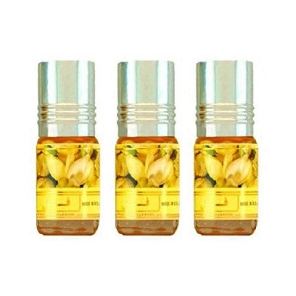 Huile Parfumée FULL 3 ml, Oud Arabe 100% Huile Sans Alcool Musc Halal Pour Homme et Femme Attar Longue Durée, Flacon Roll-on 