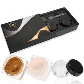 Correcteur de Tatouage, Correcteur de Peau, Imperméable, pour les Taches Sombres, les Cicatrices et Plus Encore, Maquillage d