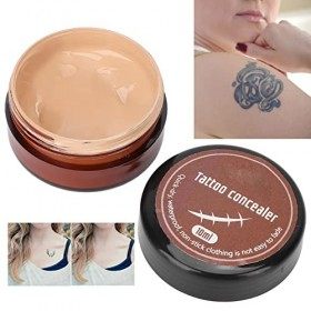 Correcteur de Tatouage, Couverture de Maquillage étanche, Longue Durée pour les Taches Brunes, le Vitiligo, les Cicatrices, l