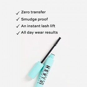 Makeup Revolution, Mascara 5D Lash Waterproof, 14ml