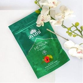 Ayumi, Herbal Henna, with 9 Himalayan Herbs, Conditioning Treatment, 3 x 150g