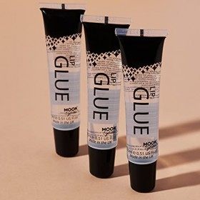 Glitter Lip Glue par Moon Glitter - Convient pour une utilisation avec tous les paillettes y compris fine, chunky, holographi