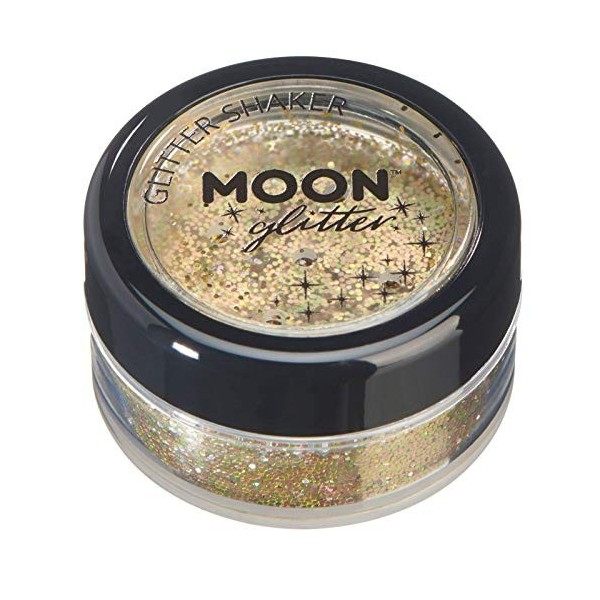 Holographic Glitter Shakers par Moon Glitter - 100% cosmétiques paillettes pour le visage, le corps, les ongles, les cheveux 