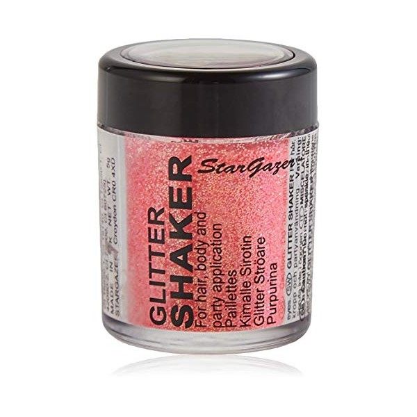 Stargazer Shaker à Paillettes Pastel Corail