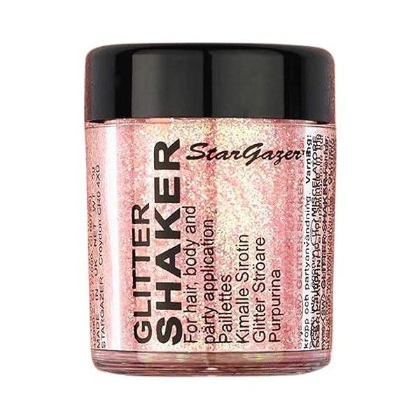 Stargazer Shaker à Paillettes Pastel Corail