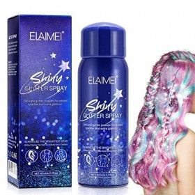 Glitter Spray 60ml Spray Paillette Cheveux Spray Paillette Corps Spray Paillette Vetement Paillettes Visage Paillettes Pour L