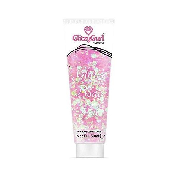 Gel cosmétique à paillettes holographiques pour le visage et le corps, 50 ml Unicorn Dreams 